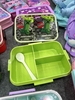 Hộp đựng cơm 3 NGĂN Smiggle BPA Free cho bé