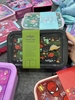 Hộp đựng cơm 2 KHAY KÈM THÌA DĨA Smiggle BPA Free cho bé