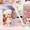 Hộp nhà búp bê Little World 2 màu xanh, hồng