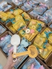 Bộ xúc cát màu pastel kèm túi 2 màu xanh, vàng