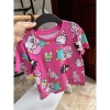 Áo phông cotton cộc tay Hello Kitty and Friends by Sanrio 3 màu hồng, tím, cam