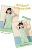 Bộ bơi FOREVER Yuke áo cộc tay quần sooc có khoá cổ tay mix họa tiết sinh vật biển xanh mint