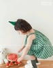 Váy 2 dây Sofia Candy dáng bí hình dưa hấu kẻ xanh