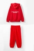 Bộ nỉ có mũ MÀU ĐỎ Chicago Bulls NBA hãng Cottononkids