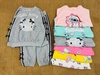 Bộ nỉ da cá Hiunikids dài tay bé gái 6 mẫu Hello Kitty, Sanrio, Gabby, Stitch