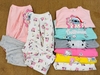 Bộ nỉ da cá Hiunikids dài tay bé gái 6 mẫu Hello Kitty, Sanrio, Gabby, Stitch