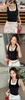 Áo crop top sát nách viền chữ Y 4 màu