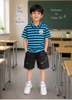 Áo polo cộc Nexxi 1Y-8Y sọc ngang 4 mẫu bé trai