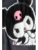 Áo len xù dài tay H&M Kuromi màu xám đen