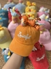 Mũ lưỡi trai gắn gấu bông hoạt hình các màu Hello Kitty, Twinkle, Pooh, Minnie
