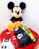 Dép sục crocs MICKEY đỏ đen cho MẸ&BÉ