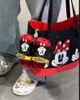Dép sục crocs MICKEY đỏ đen cho MẸ&BÉ