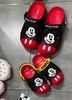 Dép sục crocs MICKEY đỏ đen cho MẸ&BÉ
