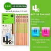Hộp 6 bút chì 4B Mideer kèm gọt bút