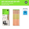 Hộp 6 bút chì 4B Mideer kèm gọt bút