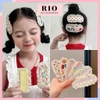 Set 6 miếng dán tóc mái hình dễ thương phối ren