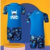 Bộ bơi cộc tay Space 2 màu cho bé trai