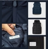 Áo phao gile Mango bé trai 2 màu navy, đen