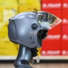 Mũ 3/4 2 Kính Royal M777K Xám Titan Nhám - Nhỏ Gọn