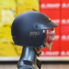 Mũ 3/4 Royal M139 Lux Mái Che Kính Âm Đen Nhám