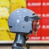 Mũ 3/4 Royal M139 Lux Mái Che Kính Âm Xi Măng Bóng