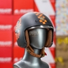 Mũ 3/4 Royal M139 Kính Âm Đen Cam Nhám V1