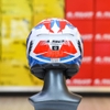 Mũ Fullface 2 Kính LS2 FF818 Storm III Komai Trắng Xanh Đỏ 2026