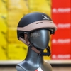 Mũ 1/2 Falcon F11 Đen Nhám Nâu Chính Hãng