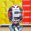 Mũ Fullface 2 Kính LS2 FF818 Storm III Sporty Trắng Đỏ 2026