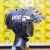 Combo Mũ POC P05 V2 Đen Nâu Nhám Kèm Kính Và Ốp Tai