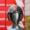 Mũ 3/4 Royal M139 Kính Âm Đen Cam Nhám V1