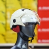 Mũ 1/2 XPEED HH-13II Be Bóng Có Kính Nhỏ Gọn - Chính Hãng HJC