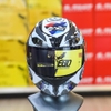 Combo Mũ Lật Hàm EGO E9 2 Kính Đen Bóng Tem Decal BMW 2025