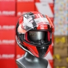 Mũ Fullface LS2 FF353 Rapid II Infinity Đen Trắng Đỏ