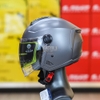 Mũ 3/4 2 Kính Royal M777K Xám Titan Nhám - Nhỏ Gọn
