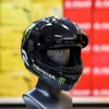 Combo Mũ Fullface HJC C10 Đen Bóng Tem UV Monster - Chuẩn ECE 2206