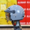 Mũ 3/4 Royal M139 Lux Mái Che Kính Âm Xi Măng Bóng