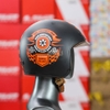 Mũ 3/4 Royal M139 Kính Âm Đen Cam Nhám V1