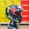 Mũ Fullface 2 Kính LS2 FF818 Storm III Dynamo Đen Vàng Neon 2026