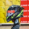 Combo Mũ LS2 FF800 EVO 2 Kính Nerve Đen Vàng Kèm Đuôi Gió