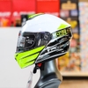 Mũ Lật Hàm Yohe 983 Trắng Vàng Neon