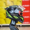 Combo Mũ LS2 FF800 EVO 2 Kính Nerve Đen Vàng Kèm Đuôi Gió