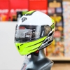 Mũ Lật Hàm Yohe 983 Trắng Vàng Neon