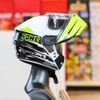 Mũ Lật Hàm Yohe 983 Trắng Vàng Neon