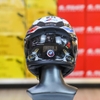 Combo Mũ Lật Hàm EGO E9 2 Kính Đen Bóng Tem Decal BMW 2025