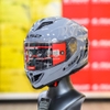 Mũ Fullface 2 Kính LS2 FF818 Storm III Xám Xi Măng Bóng 2026