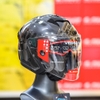 Mũ 3/4 2 Kính LS2 OF618 Verso II Xám Xước Asian Fit