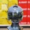 Mũ 3/4 2 Kính Royal M777K Xi Măng Bóng - Nhỏ Gọn