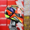 Mũ Fullface LS2 FF353 Rapid II Hyper Speed Đỏ Cam