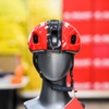 Nón Thể Thao Falcon F20 Đen Đỏ Bóng